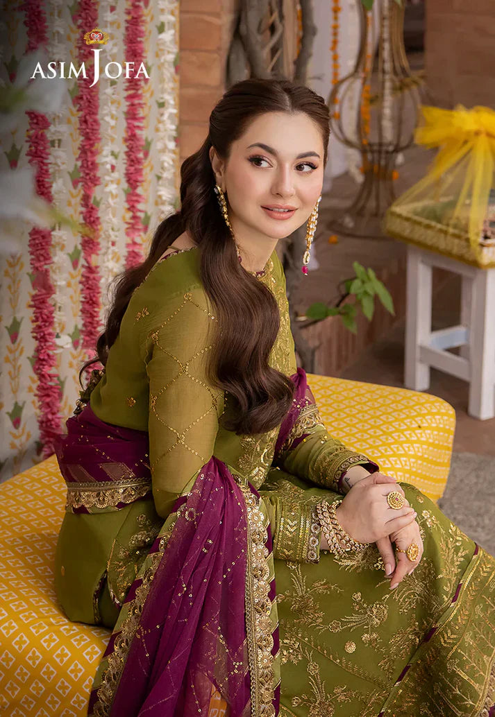 Lawn 3PC Embroidered With Chiffon Embroidered Dupatta- SS 5020