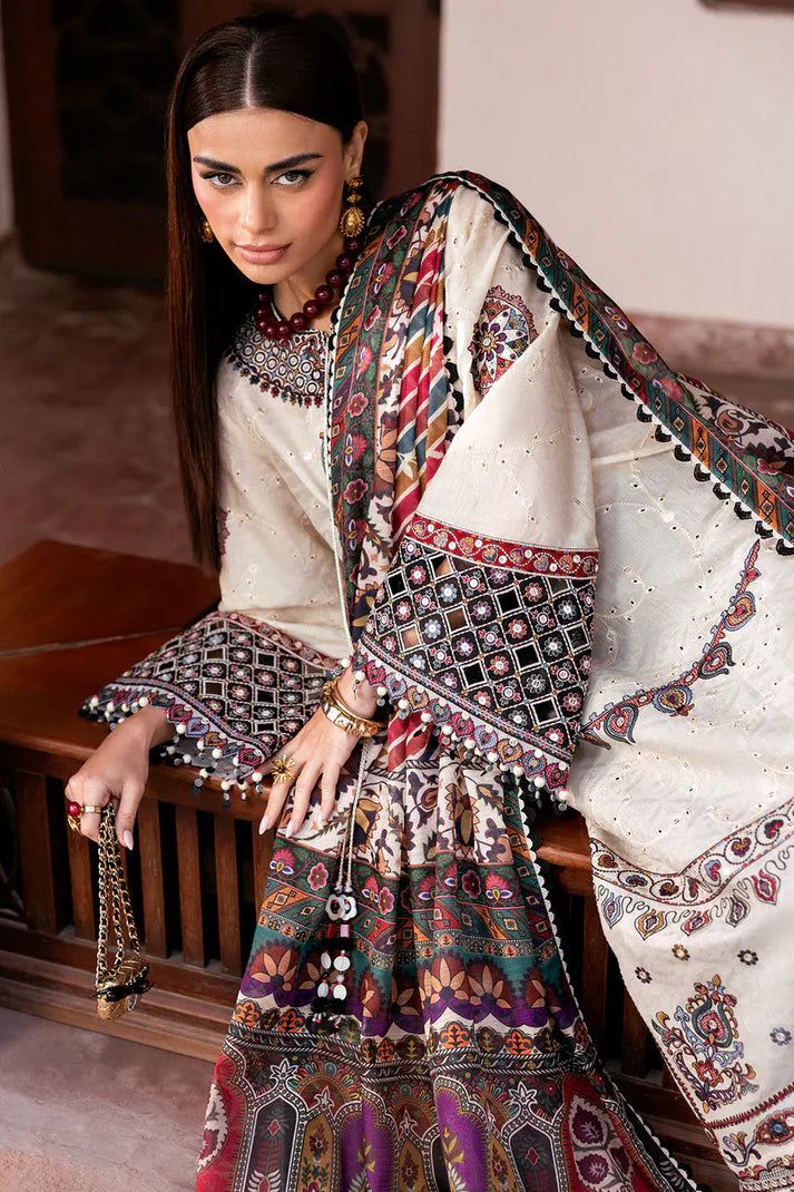 Embroidered Lawn Unstitched 3PC Set | FS7103