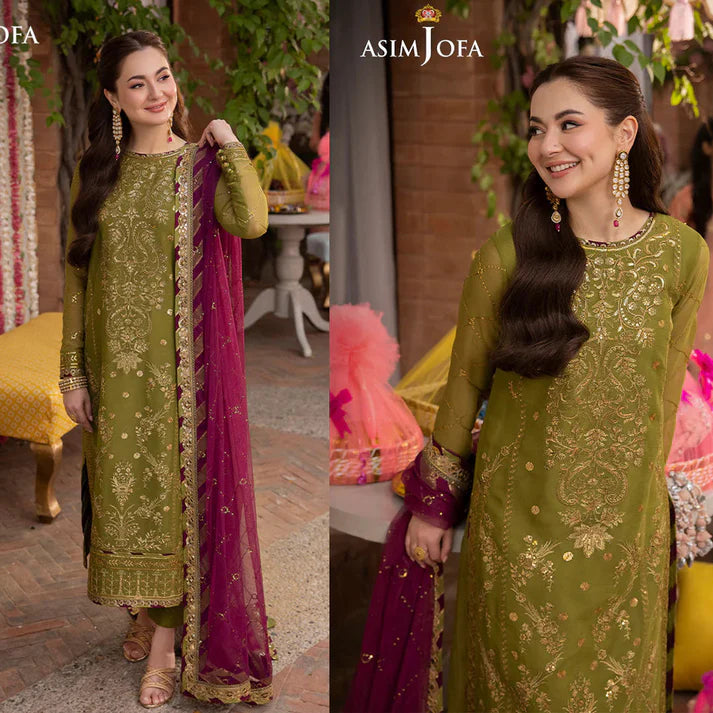 Lawn 3PC Embroidered With Chiffon Embroidered Dupatta- SS 5020