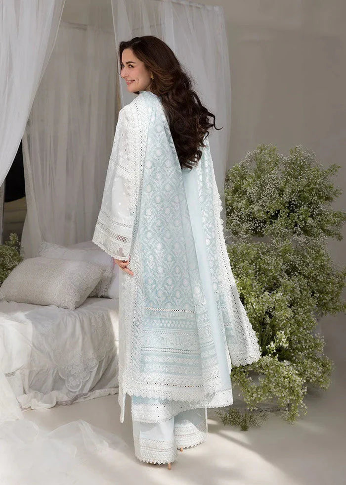 Lawn-3PC Embroidered Shirt with Digital Printed Chiffon Dupatta-SS 5103