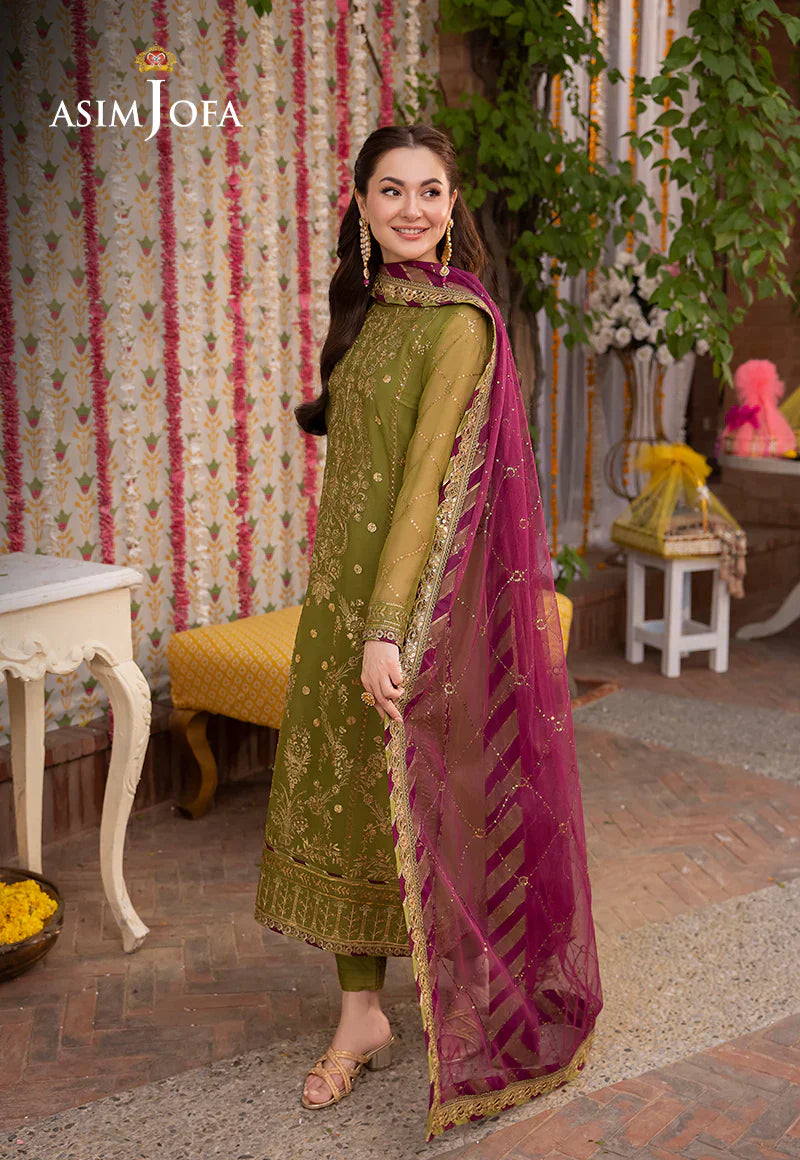 Lawn 3PC Embroidered With Chiffon Embroidered Dupatta- SS 5020