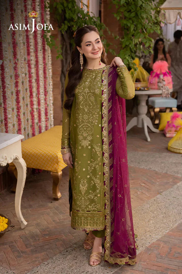 Lawn 3PC Embroidered With Chiffon Embroidered Dupatta- SS 5020