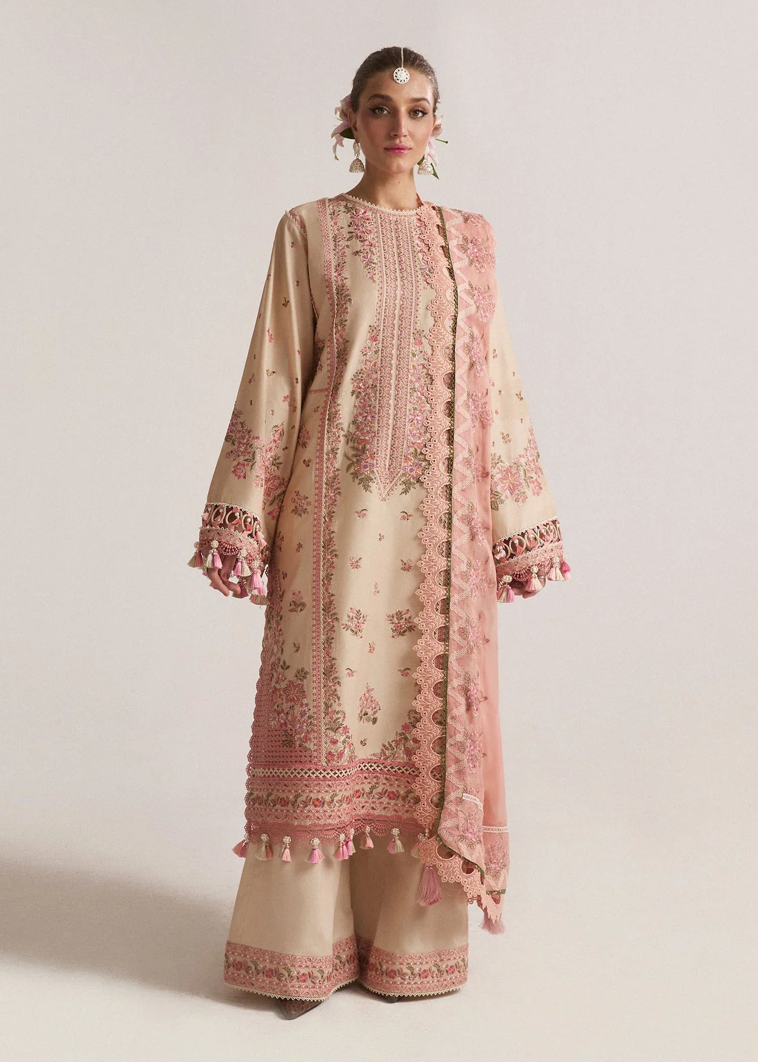 Embroidered Lawn Unstitched 3PC Set | FS 008