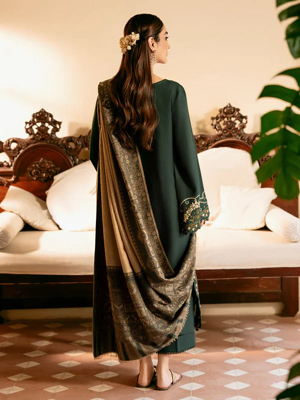Lawn-3PC Embroidered Shirt with Digital Printed Jacquard Dupatta-5042