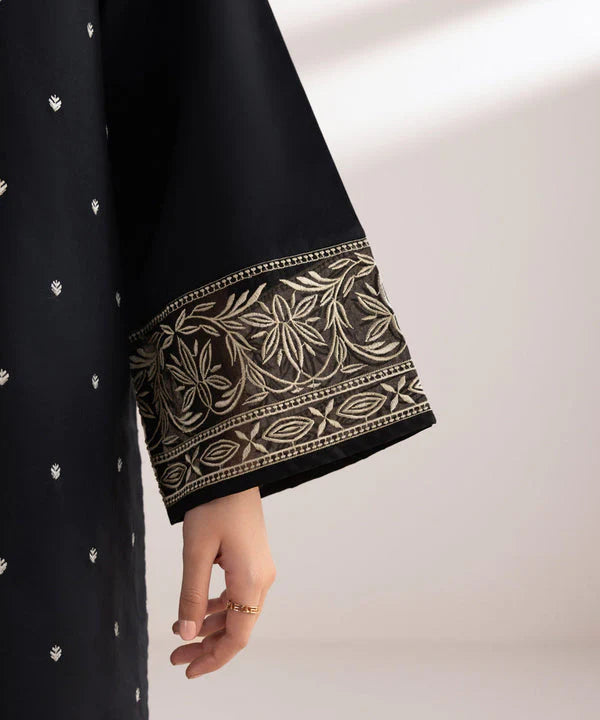 3PC LAWN EMBROIDERED SHIRT WITH DIGITAL PRINTED JACQUARD DUPATTA - SS 5027
