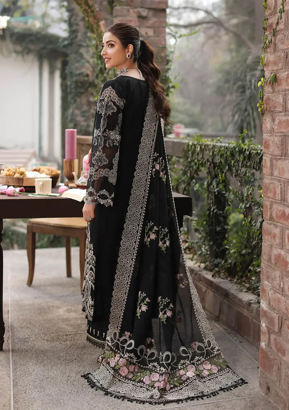 3PC Luxury Lawn Embroidered Suit -TFS-017004