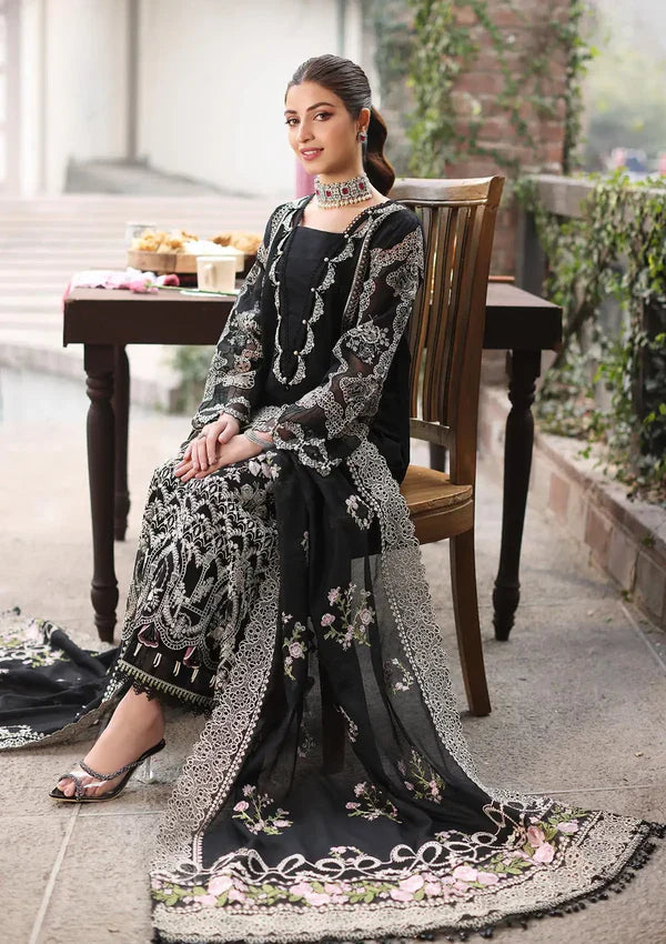 3PC Luxury Lawn Embroidered Suit -TFS-017004