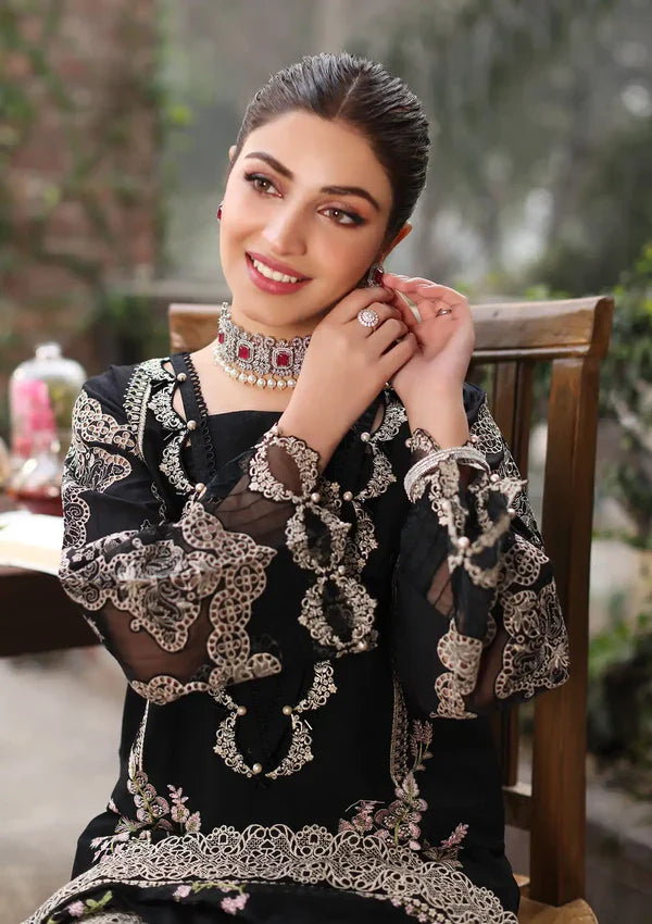 3PC Luxury Lawn Embroidered Suit -TFS-017004