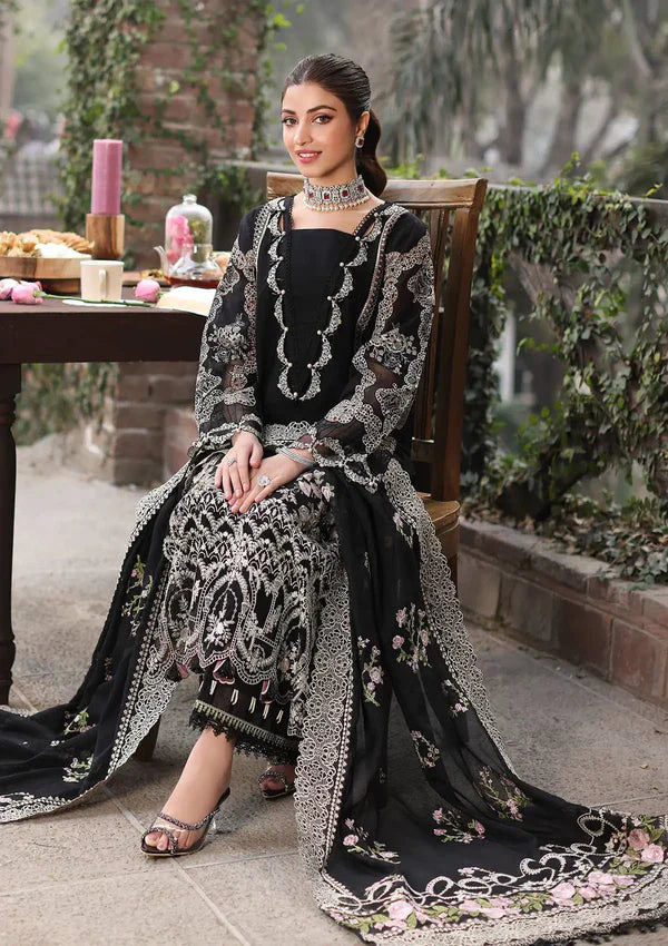 3PC Luxury Lawn Embroidered Suit -TFS-017004