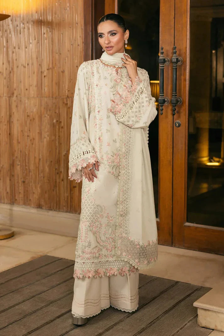 Embroidered Lawn Unstitched 3PC Set | FS7086