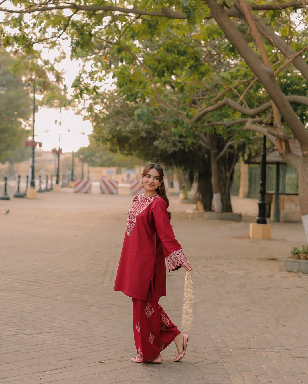Unstitched 2PC embroidered lawn suit -NF -DE 1145