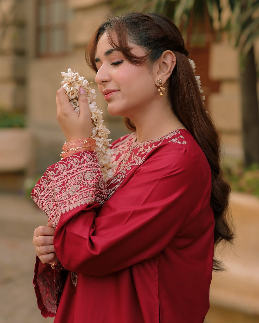 Unstitched 2PC embroidered lawn suit -NF -DE 1145