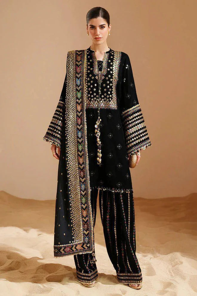 Embroidered Lawn Unstitched 3PC Set | FS7056