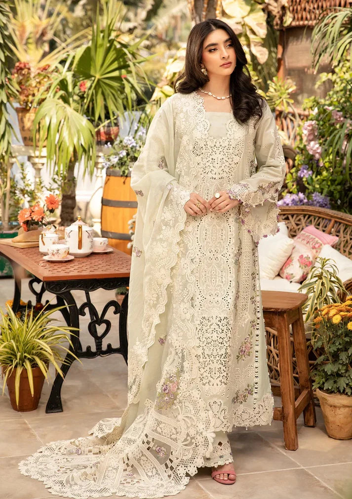Signature Embroidered Lawn Unstitched Winter Suit | 3PC FS3136