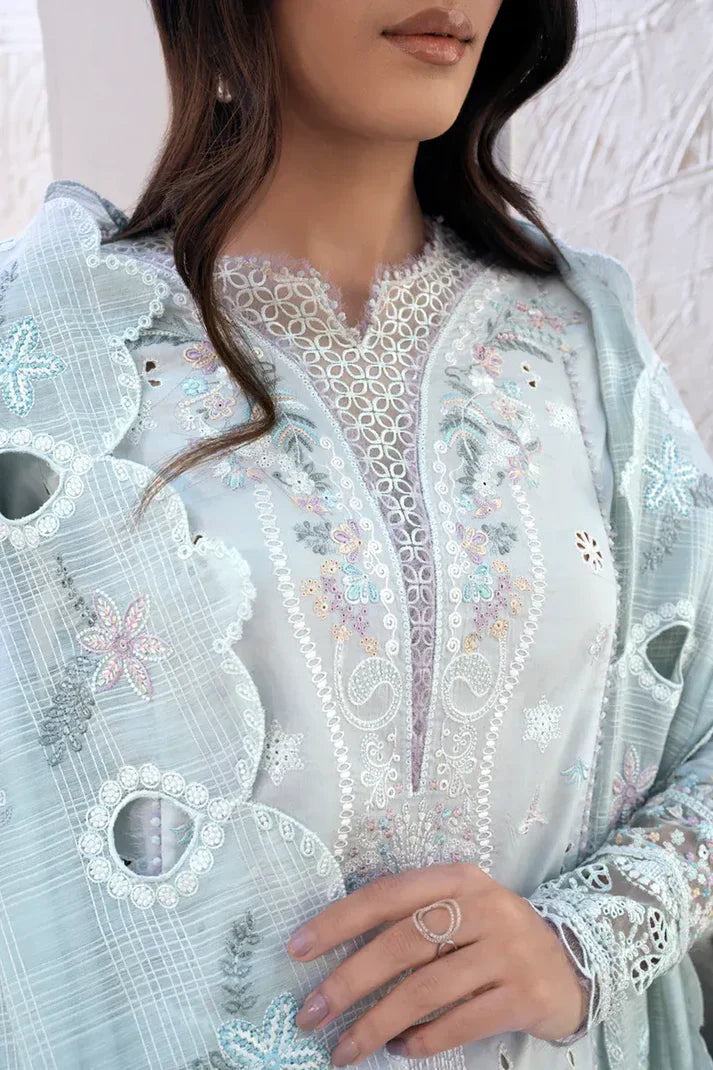 Embroidered Lawn Unstitched 3PC Set | FS3155