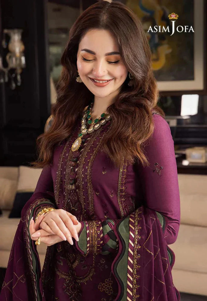 Lawn 3PC Embroidered With Chiffon Embroidered Dupatta- SS 5015